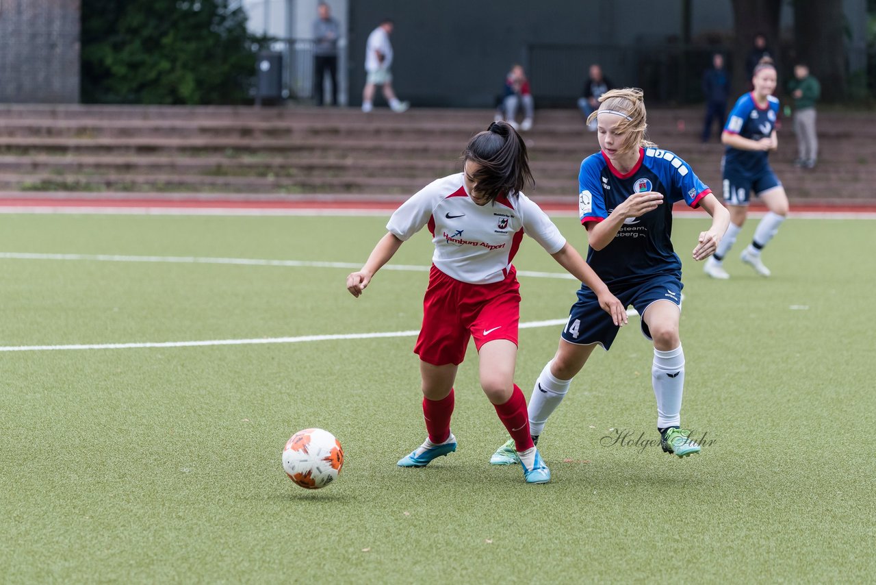 Bild 153 - wBJ Walddoerfer - VfL Pinneberg : Ergebnis: 3:3